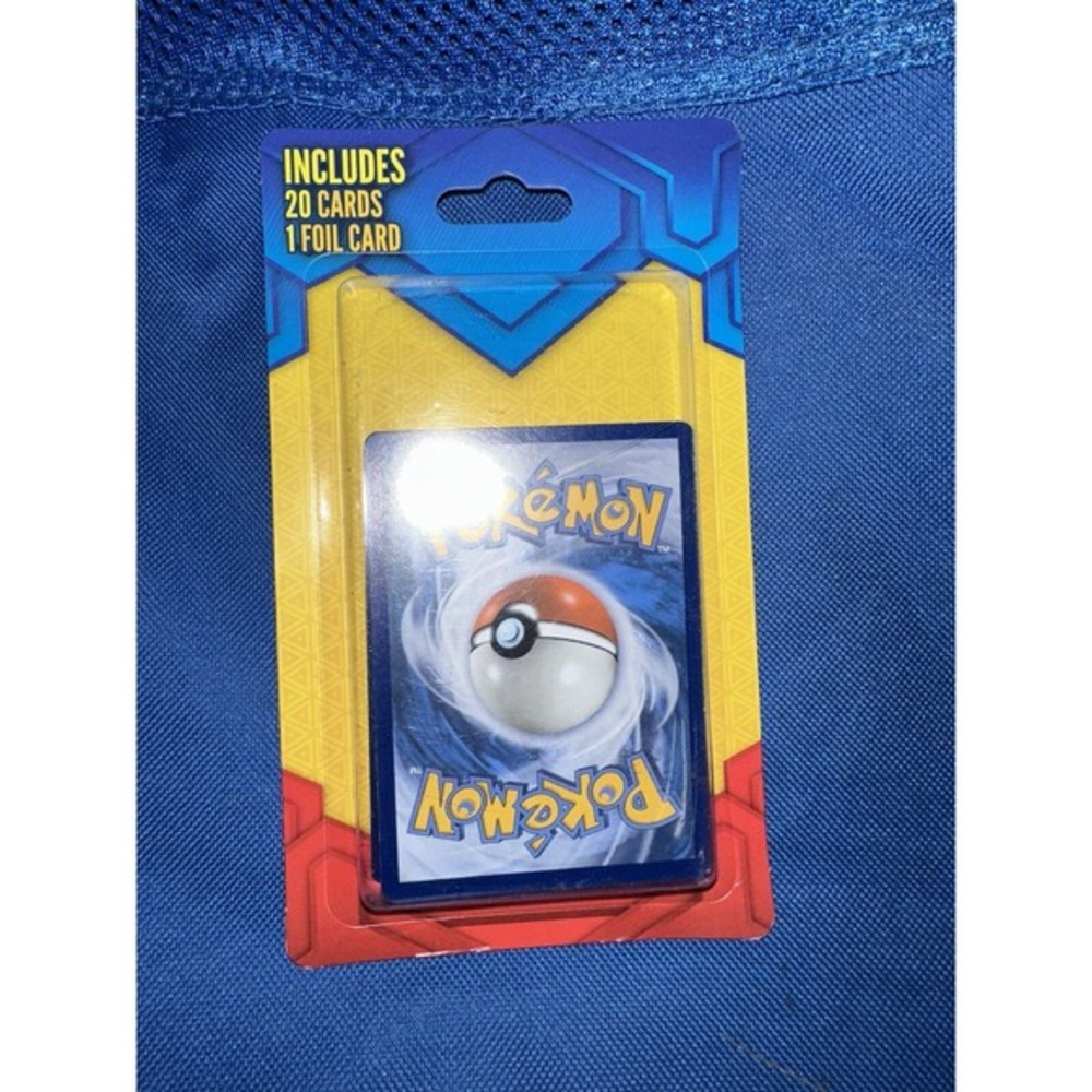 10 Pokemon‎ card Packs MJ Holding Mystery 20 cards + 1 Foil Blister sealed D2